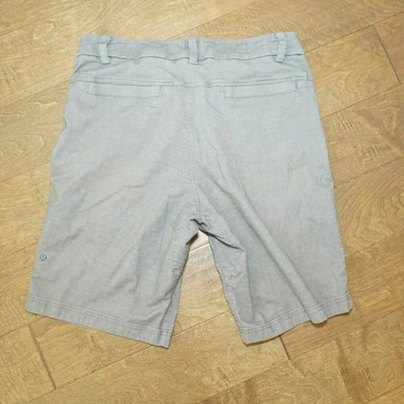 Lululemon Commission Oxford *Oxf Performance Chino Shorts 32 - Picture 5 of 6